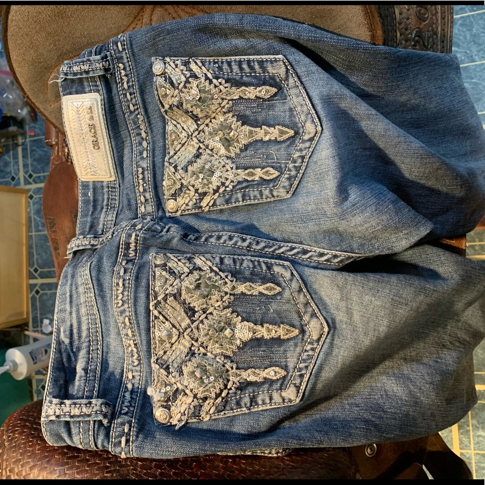 Grace In LA Bootcut Jeans